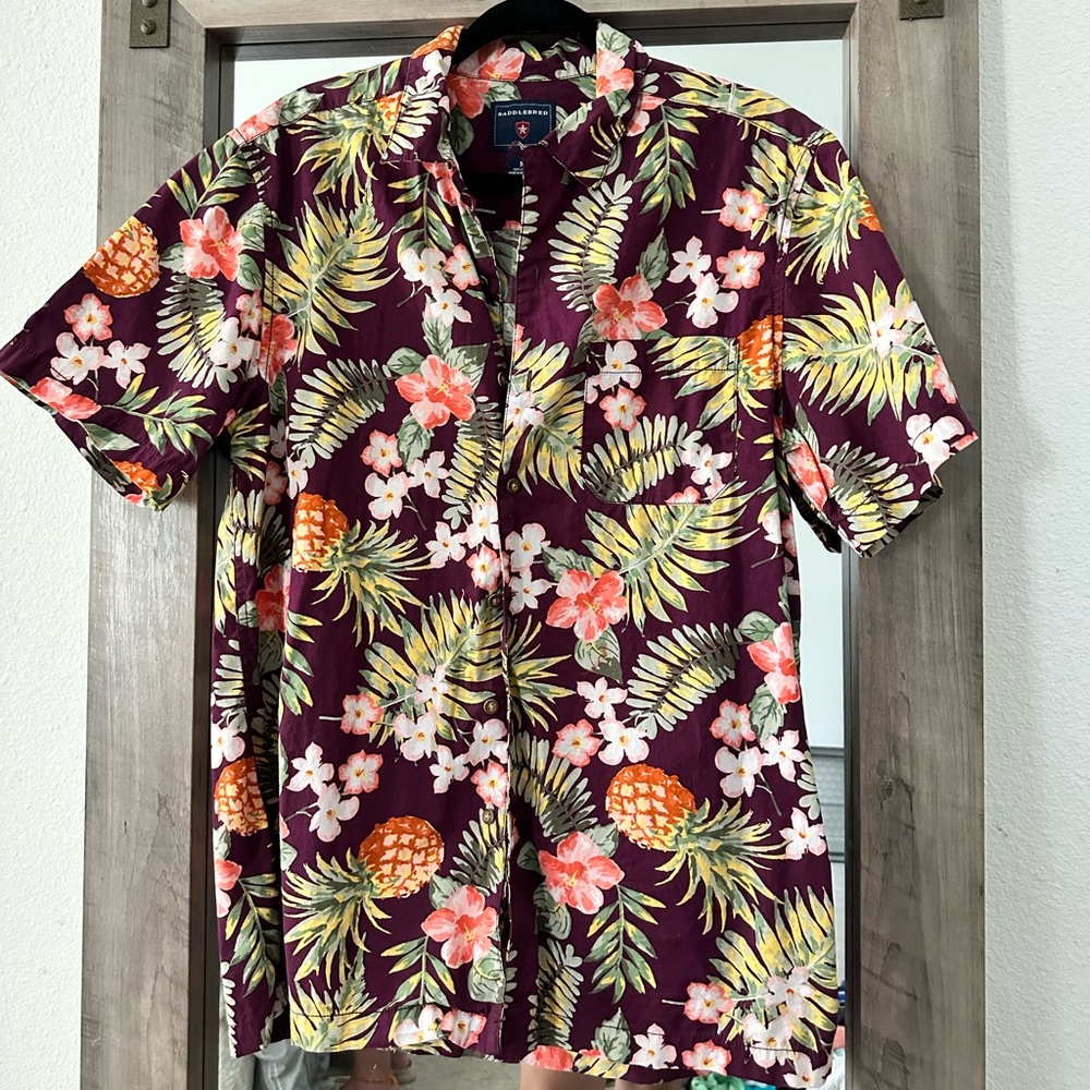 Tropical button down